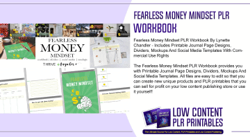 Fearless Money Mindset PLR Workbook