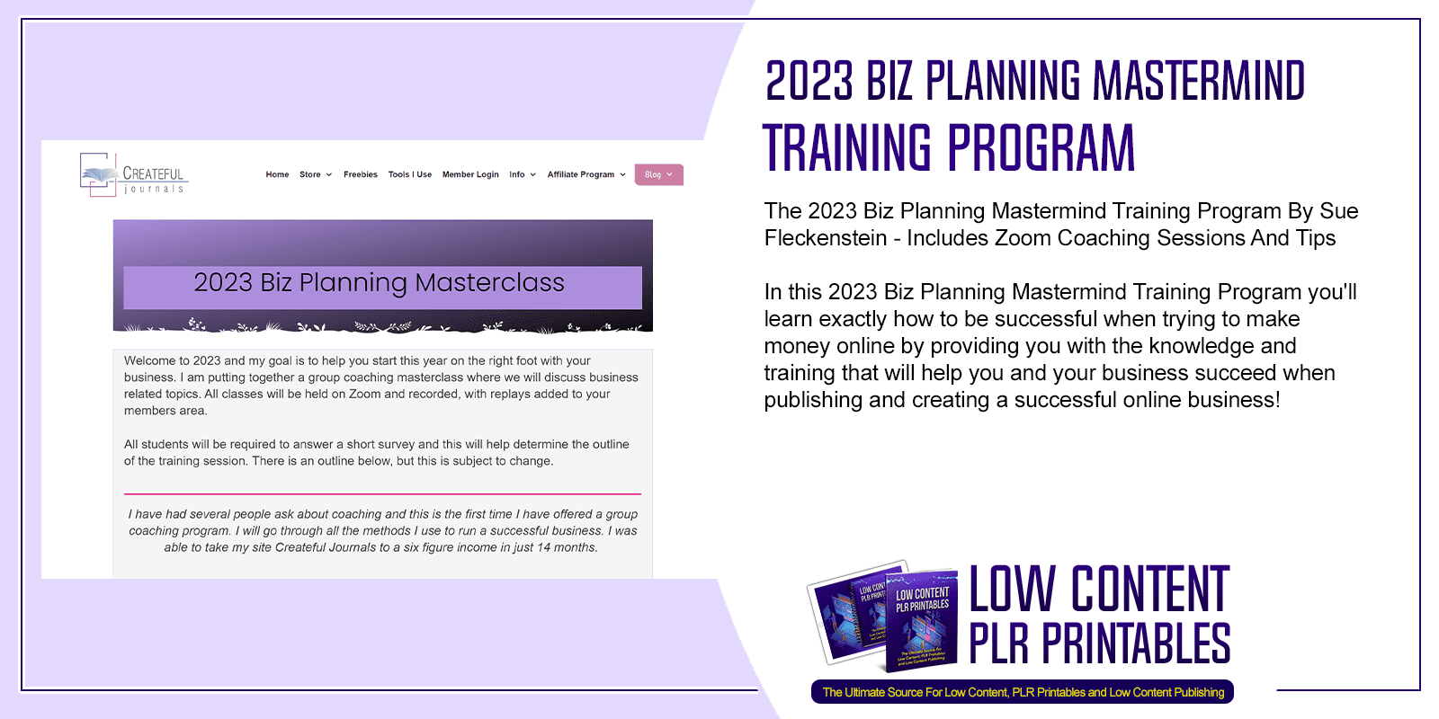 2023 Biz Planning Mastermind Training Program