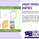 January Printable PLR Poster Graphics 2