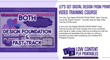 Lets Get Digital DESIGN FROM PRINT Video Training Course