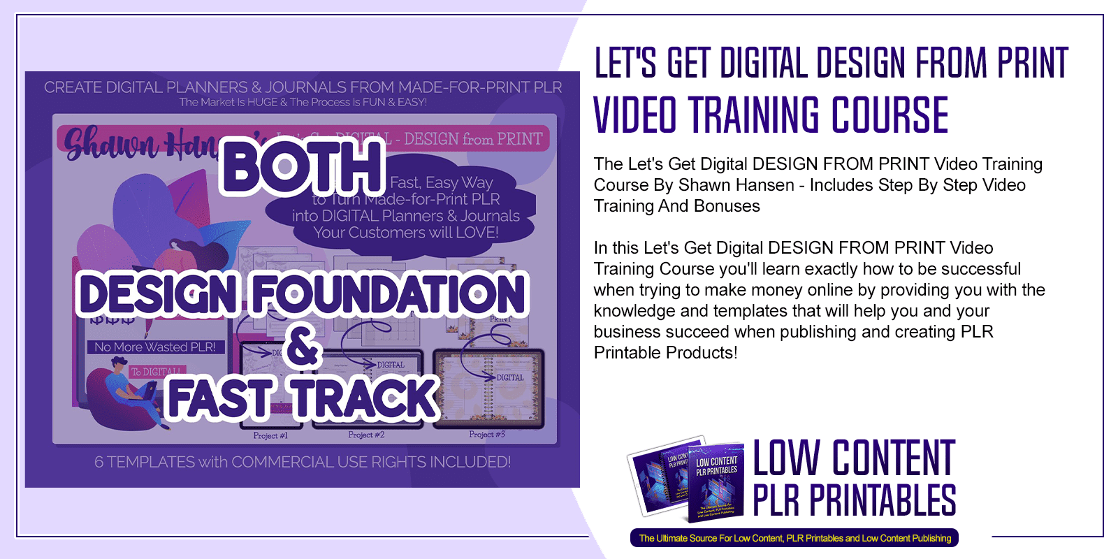 Lets Get Digital DESIGN FROM PRINT Video Training Course