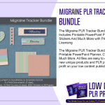 Migraine PLR Tracker Bundle