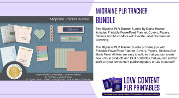 Migraine PLR Tracker Bundle