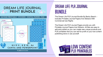 Dream Life PLR Journal Bundle