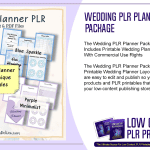 Wedding PLR Planner Package