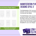 Manifestation PLR Journal Interior Pages Style 2