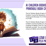 AI Children Books Empire Children Printable Book Creation Course