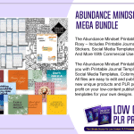 Abundance Mindset Printable PLR Mega Bundle