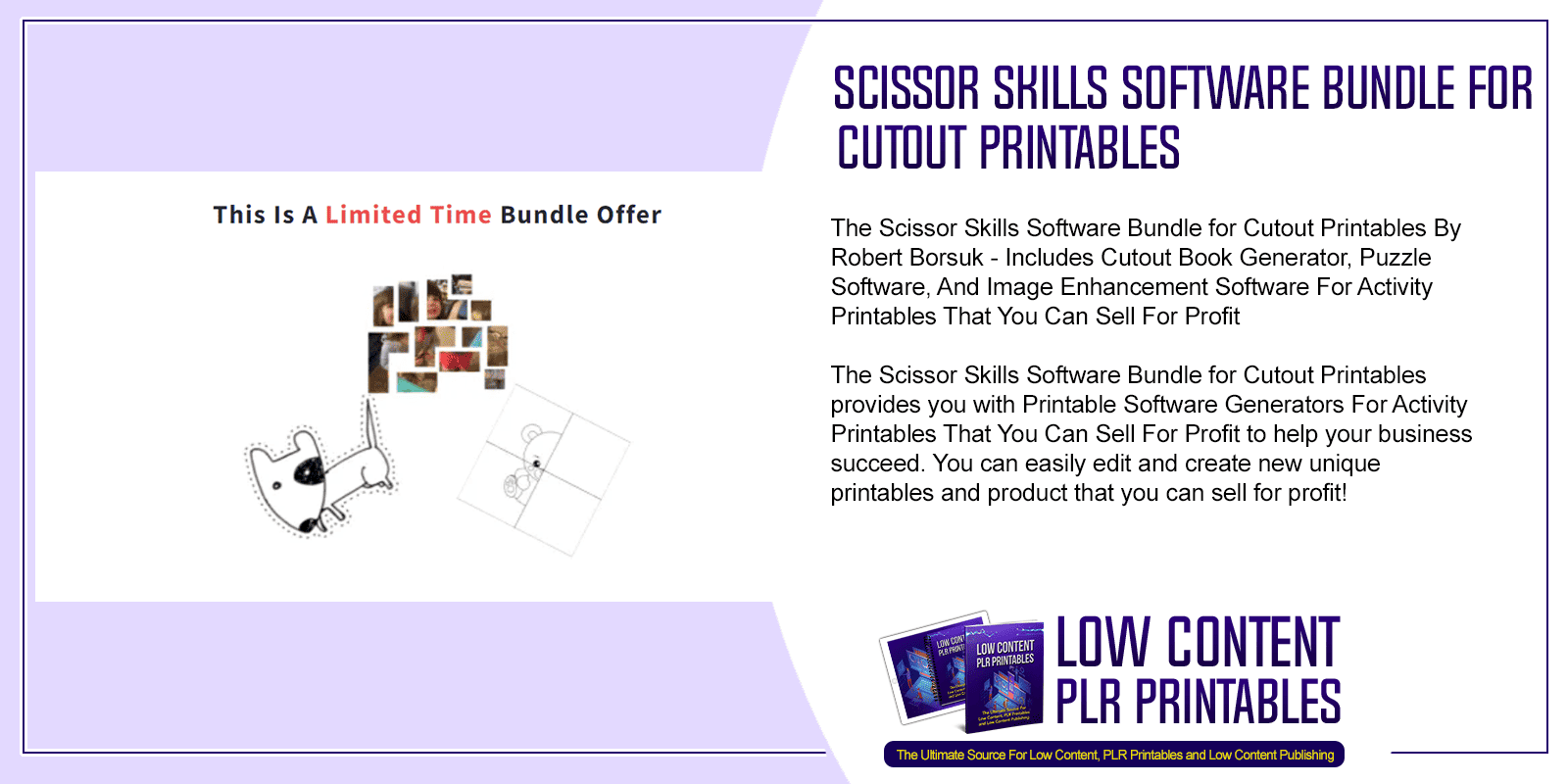 Scissor Skills Software Bundle for Cutout Printables