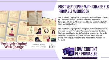 Positively Coping With Change PLR Printable Workbook