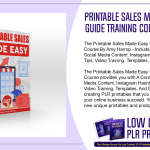 Printable Sales Made Easy Ultimate Guide Training Course