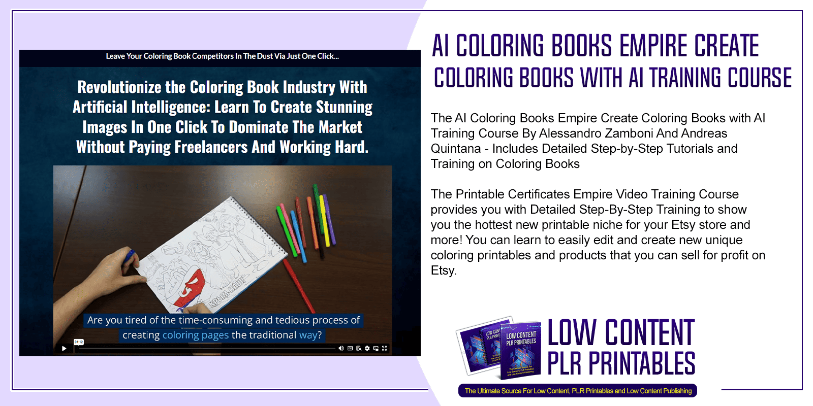 AI Coloring Books Empire Create Coloring Books with AI Training Course
