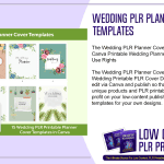 Wedding PLR Planner Cover Templates