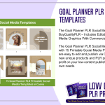 Goal Planner PLR Social Media Templates