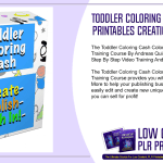 Toddler Coloring Cash Coloring Printables Creation Training Course