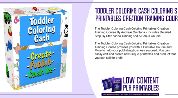 Toddler Coloring Cash Coloring Printables Creation Training Course