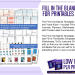 Fill in the Blanks Templates For Printables