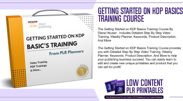 Getting Started on KDP Basics Training Course